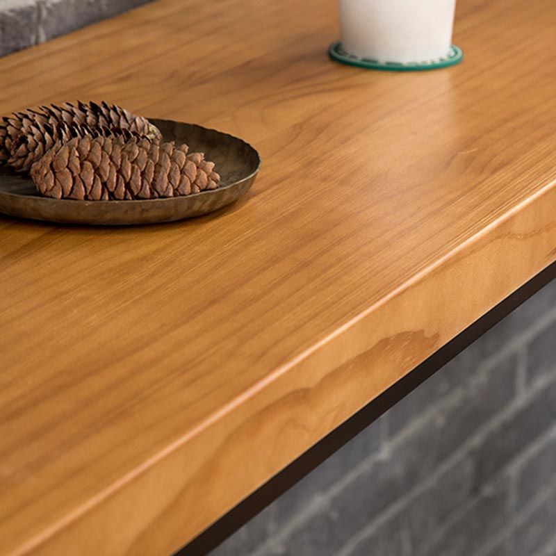 Industrial Bar Table Set 1/4 /9 Pieces Solid Wood Counter Table for Indoor