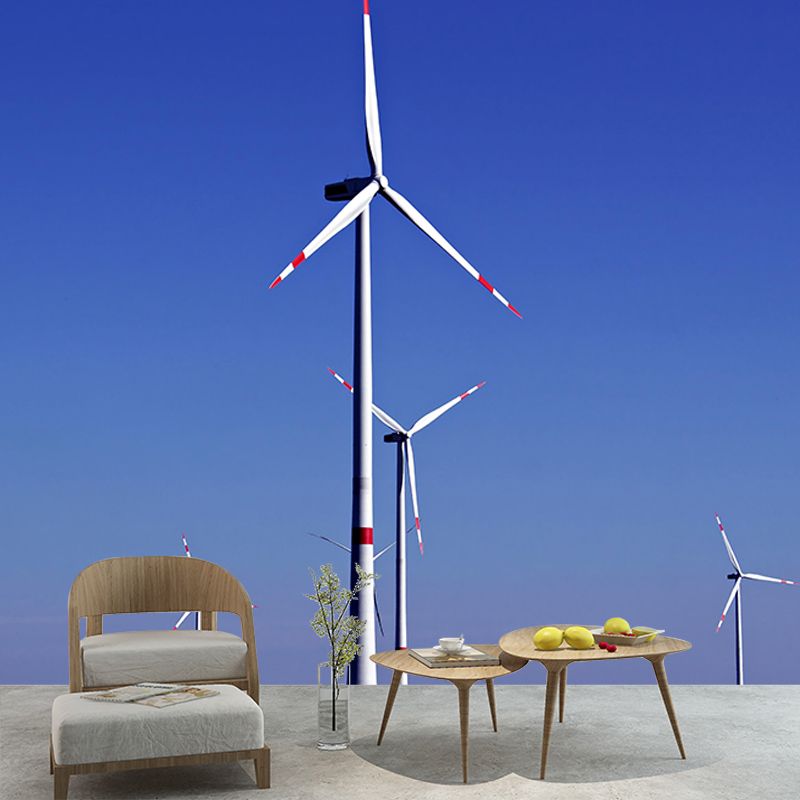 Beautiful Windmill Wall Mural Wallpaper Eco-friendly for Living Room