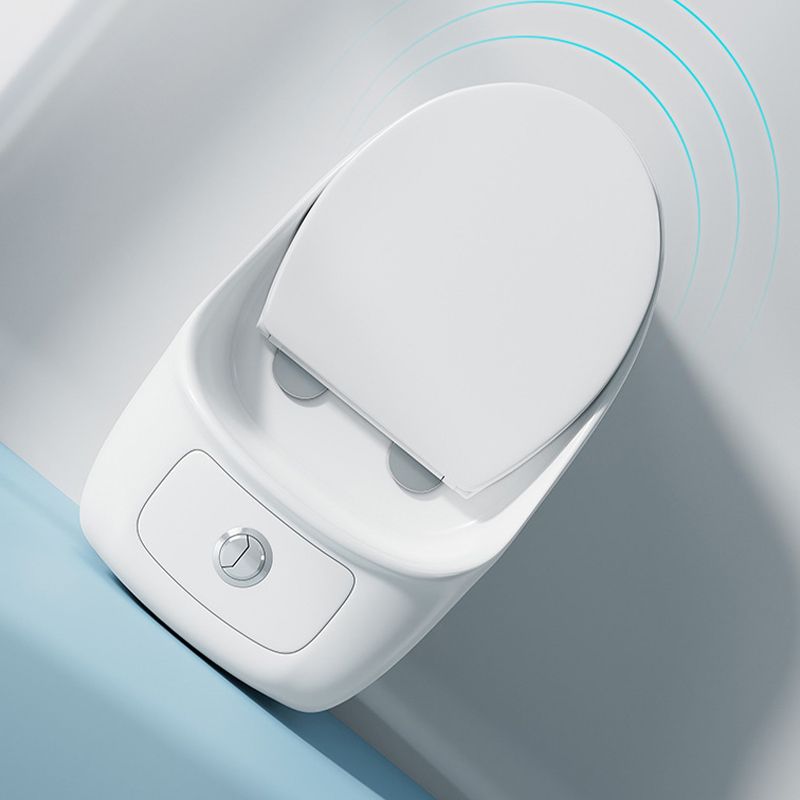 Modern 1-Piece Toilet Bowl Floor Mounted White Urine Toilet for Bathroom