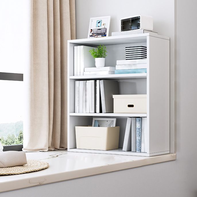 Engineer Wood Bookcase Modern Style Minimalist Home Bookshelf