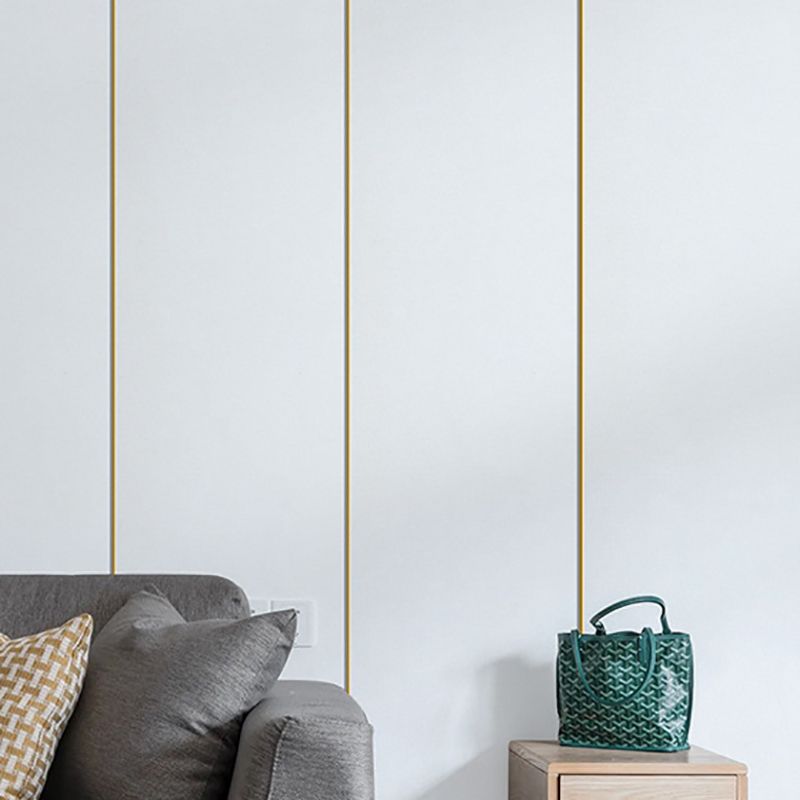 Contemporary Wall Tile Solid Color Waterproof Peel and Press Wall Access Panel