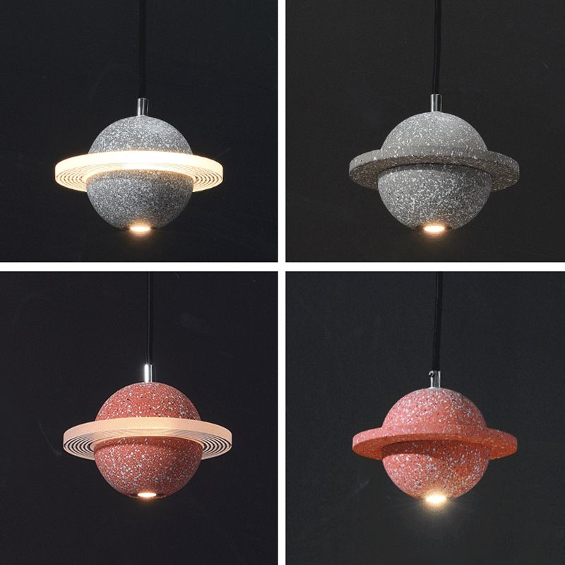 Salle d'étude de pendentif en ciment moderne l'éclairage de suspension globale