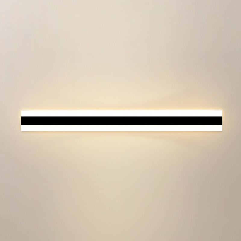 Modern Black Vanity Lighting LED Metal Bath Light for Bathroom