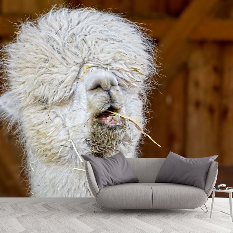 Cute Animal Mural Full Size Wall Covering for Home Decoration, Made to Measure