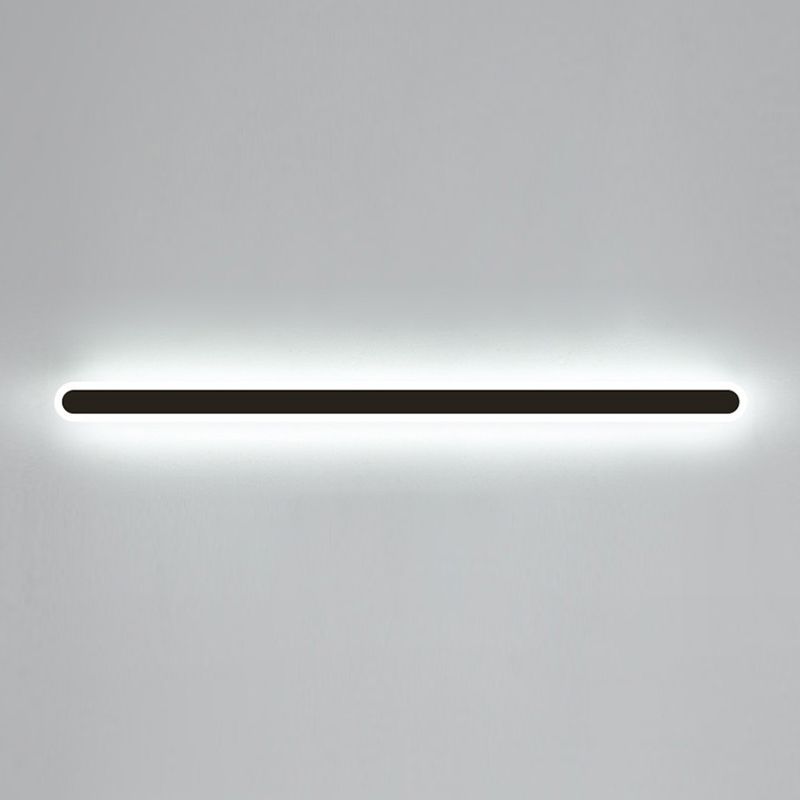 Metall lineare Wandleuchten moderner Stil 1 Leichte Wandmontagelampe