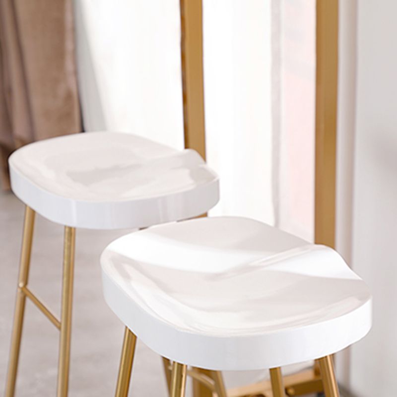 Glam Trestle Bar Table Set 1/2/3 Pieces Rectangle Wood Counter Height Set in White