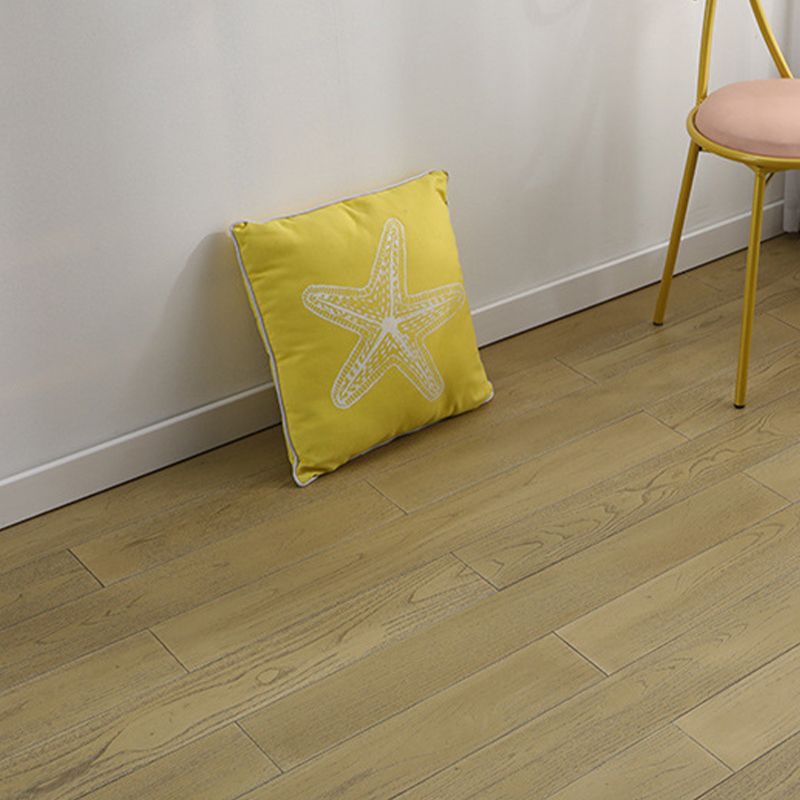 Contemporary Wood Tile Smooth Rectangle Teak Wood for Living Room