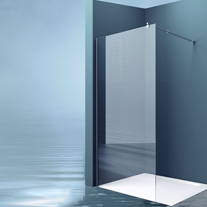 Tempered Glass Transparent Alcove Shower Enclosure with Header