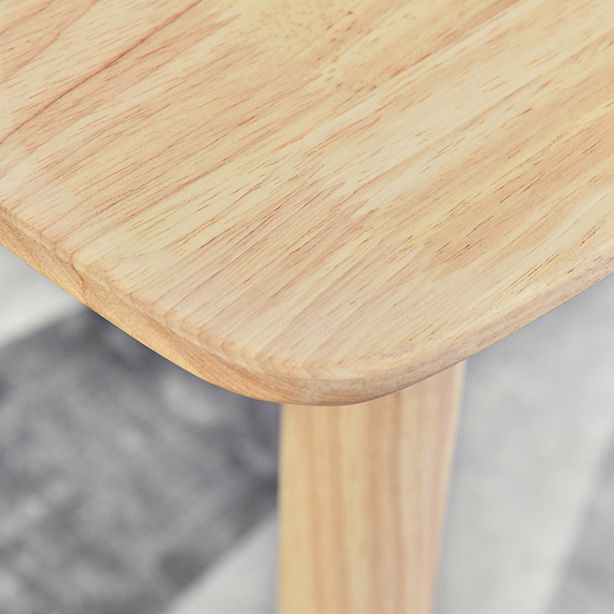 Oak Table Dining Table Contemporary Dinner Room Kitchen Table with 4-foot
