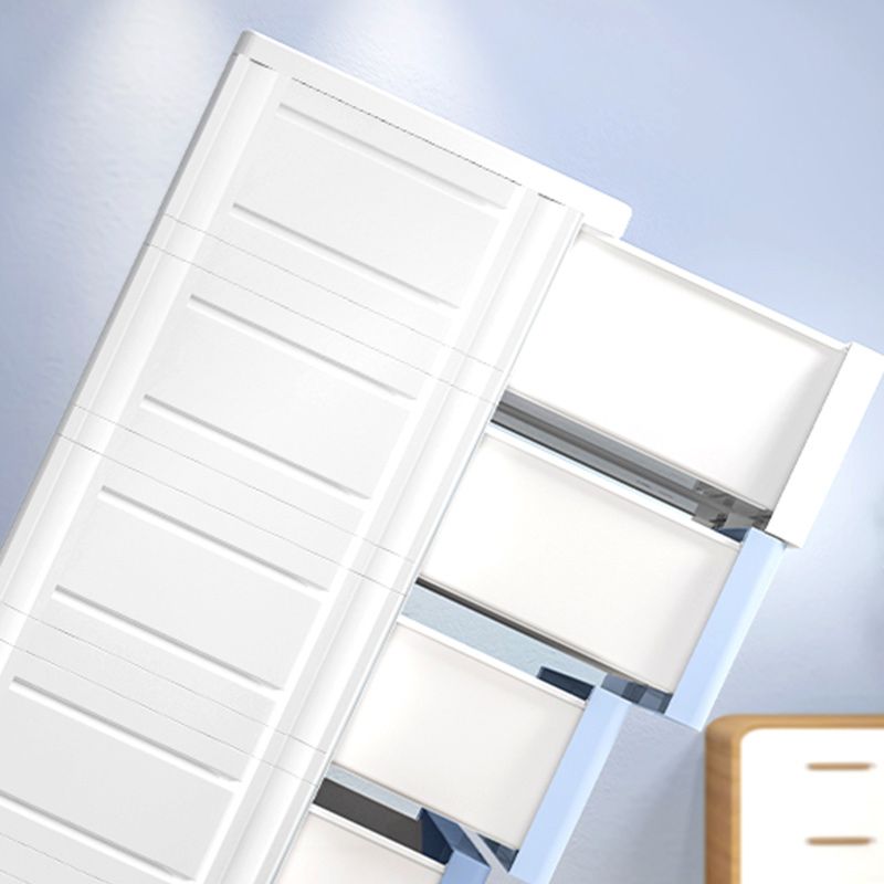 Modern Style Non-Hanging Armoire Plastic Home Cabinet with Drawers