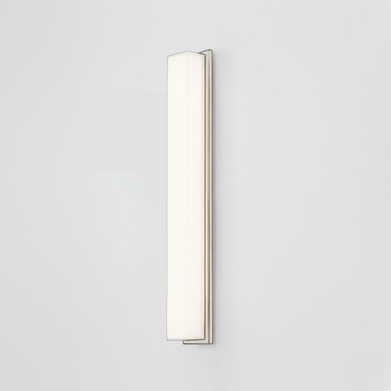Modern Metal Wall Sconce Cylinder 1 Light Wall Light with Glass for Bedroom