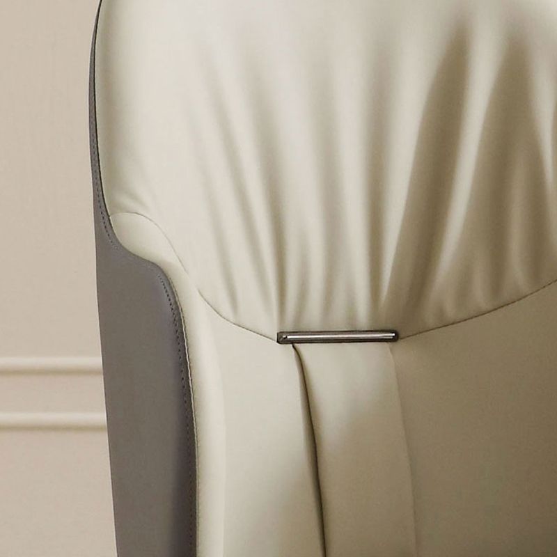 Industrial Arm Chair Metal Wingback Dining Room Chair for Dining Room