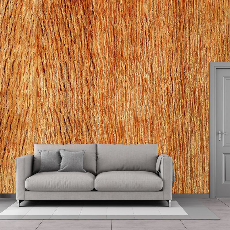 Simple Wood Mural Minimalist Wall Covering for Living Room, Size Optional