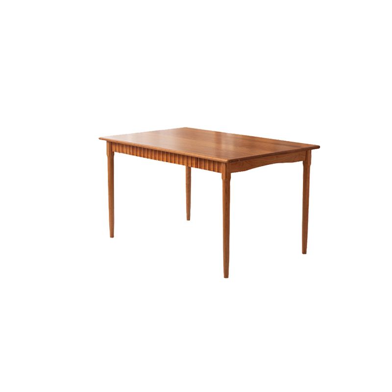 1/4/5 Pieces Dining Room Furniture Set Solid Wood Table and Bench Set