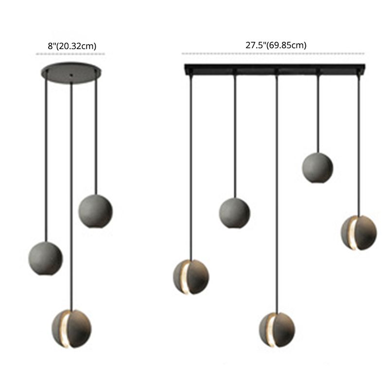 Modern Global Pendant Ceiling Lights Stone Pendant Lights