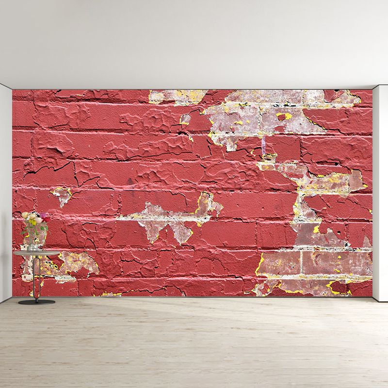 Brick Wall Covering Murals Environment Friendly Wallpaper Sitting Room Wall Decor