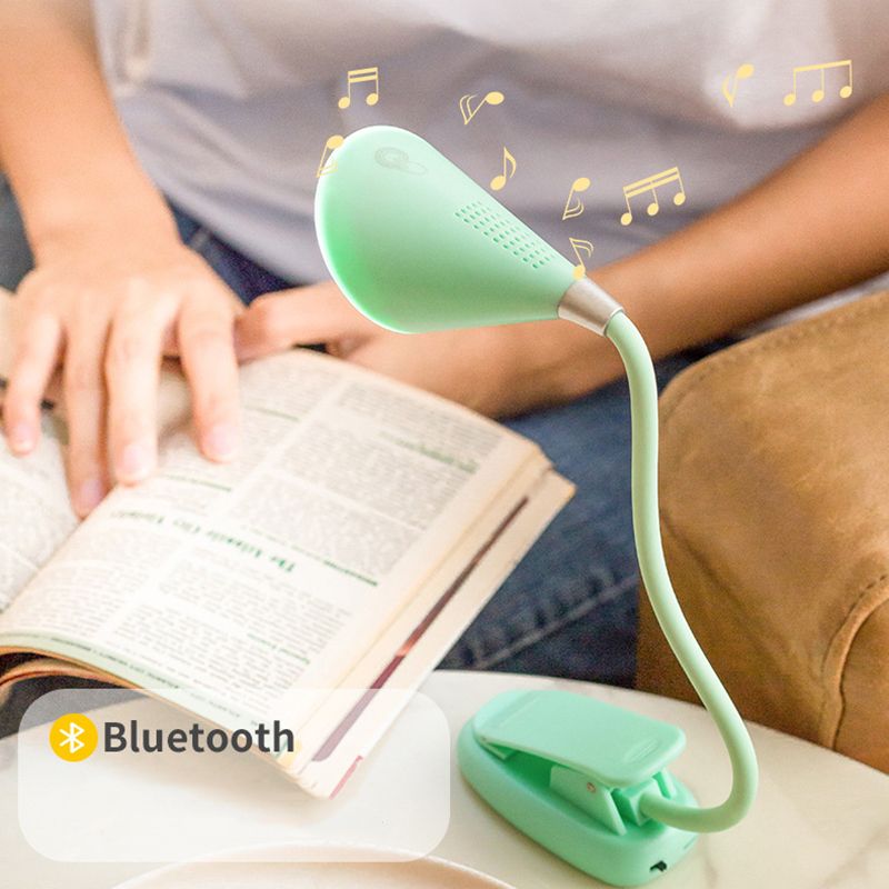 Coup de table à pinces conique Macaron Plastique Couple de chambre LED LECTURE LED avec un bras flexible