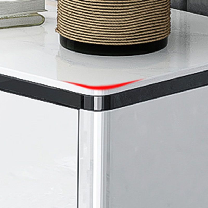 Contemporary Storage Chest Stone 15.75-inch Width Storage Chest Dresser