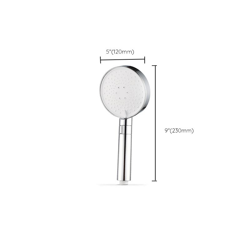 Round Water Filtration Hand Shower Adjustable Water Flow Wall-Mount Hand Shower