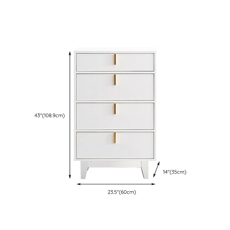 13.65-inch Width Storage Chest Contemporary Dresser with 3/4/5 Drawers