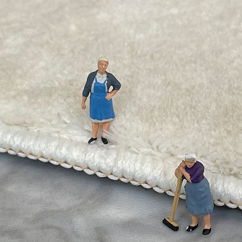 Light Brown Modern Carpet Graphic Polyester Carpet Tear Resistant Carpet for Living Room