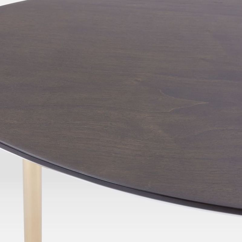 Nordic C End Table Wood Minimalist Side End Table for Living Room