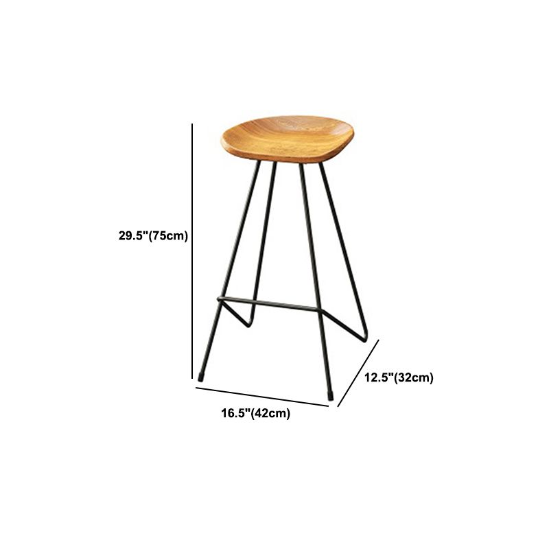 Rectangle Solid Wood Bar Table Set Industrial 1/2/5 Pieces Counter Table with High Stools