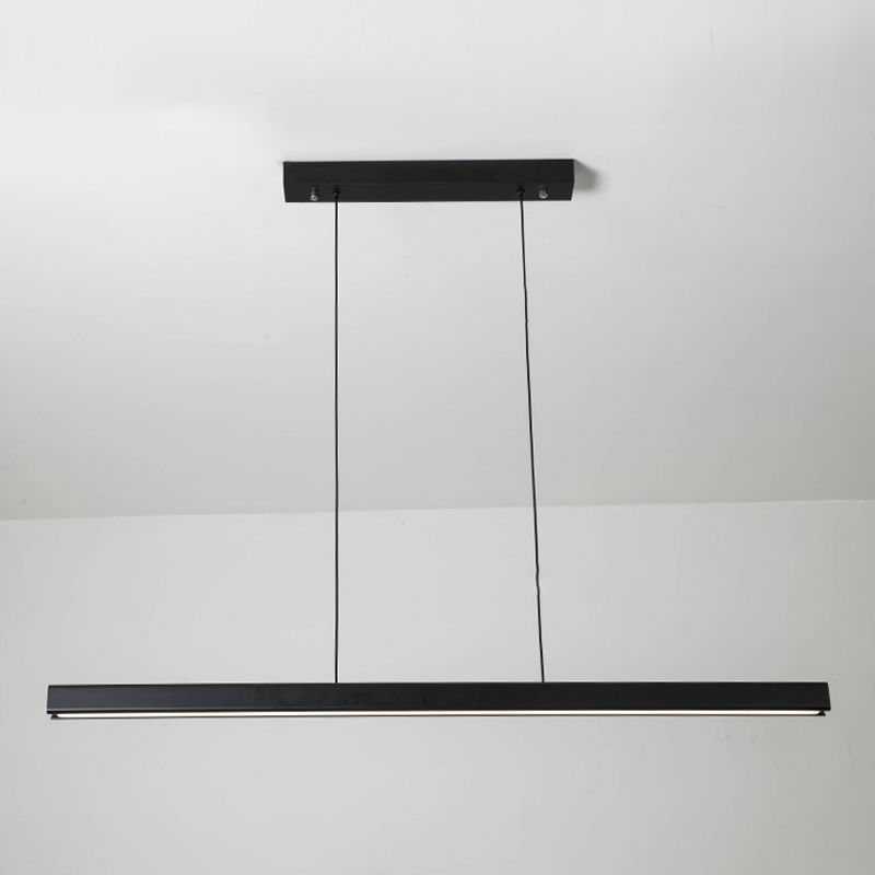 Estilo moderno lineal isla livera metal 1- Luz de luz de luz de luz