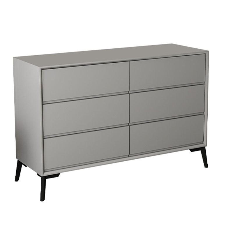 Modernism Horizontal Dresser Wood Storage Lingerie Chest for Home