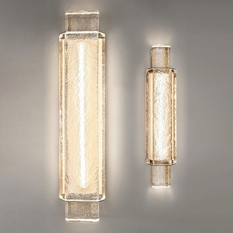 Transparent Crystal LED Sconce Light Post-modern Style Home Decorative Wall Mount Lamp