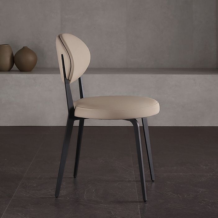 Faux Leather Dining Chairs Upholstered Dining Chairs in White