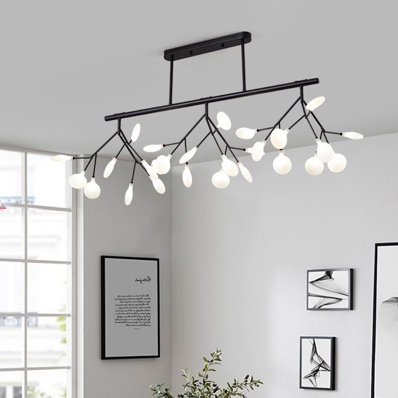 Pendard minimaliste Pendard Pendant Light Acrylique Lampe de suspension du restaurant