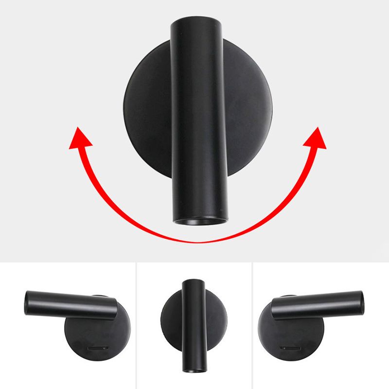 Metal Cylinder Sconce Lights Simplicity 1 Light Wall Lighting Ideas