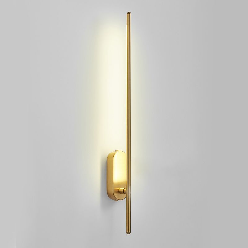 Modern Linear Wall Sconce Light Metal 1-Light Wall Sconce Lighting