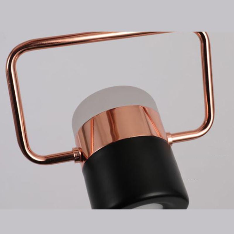 Isola lineare Luce a sospensione Modern Stile moderno sala da pranzo Isola lampadario Luce in nero