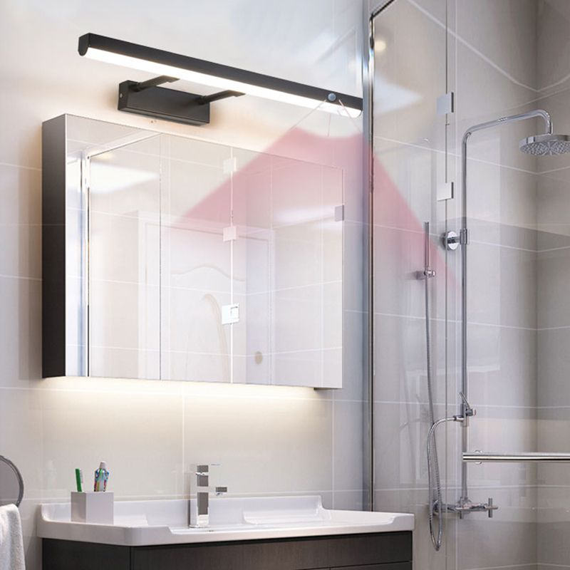 Obelle linéaire Murme Murce Modern 1 éclairage mural miroir mural