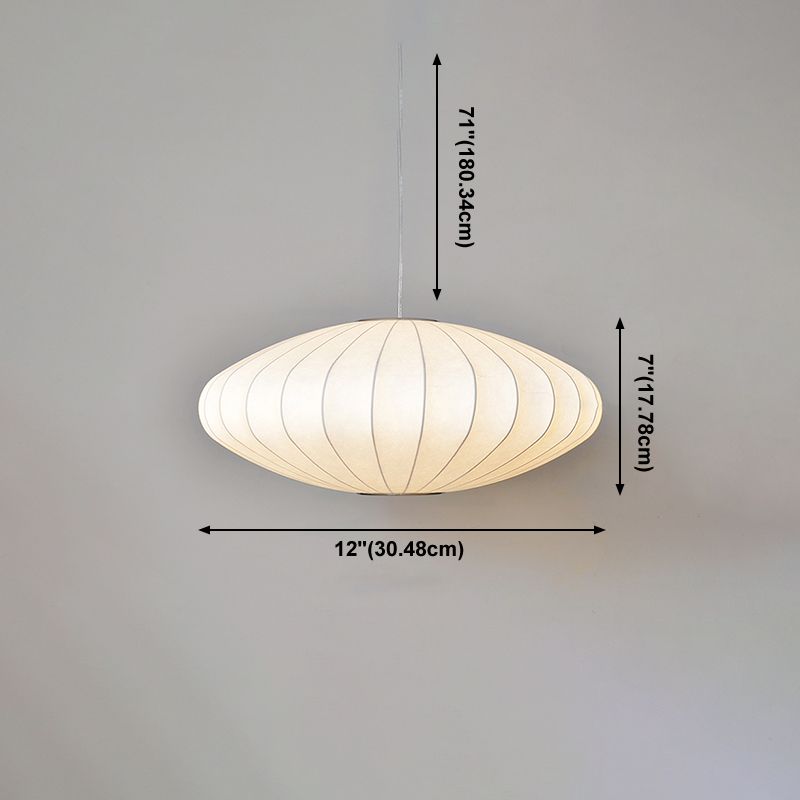 Association moderne suspension de la ménage en soie légère pour salle à manger de salle de dessin