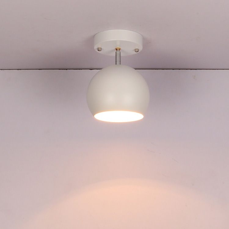 Zeitgenössische Spülleuchten Eisenschalen-förmige Makkaron-Flush-Halterunglampe