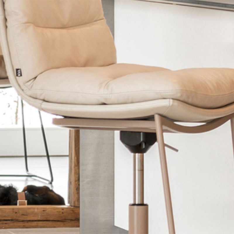 Industrial Adjustable Bar Stool Metal Counter Bar Stool for Home