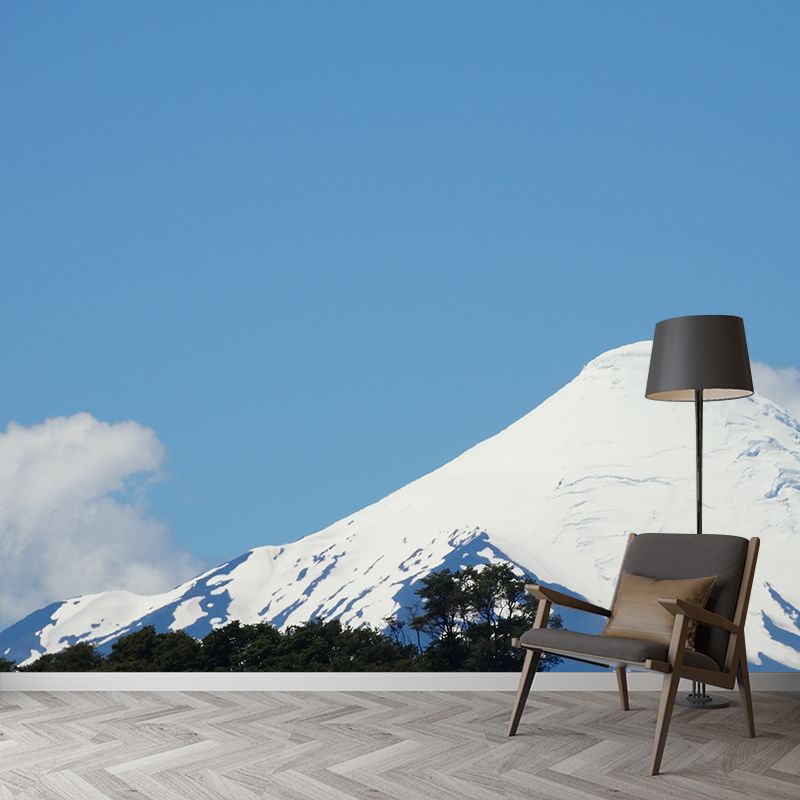 Mountain Nature Landscape Wall Murals for Living Room, Moisture Resistant