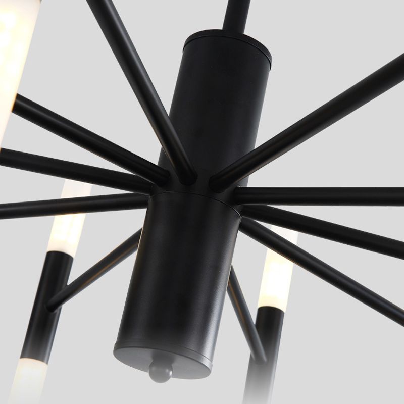 Acryl cilindrische hanger kroonluchter modern-stijl hangende kroonluchter voor woonkamer