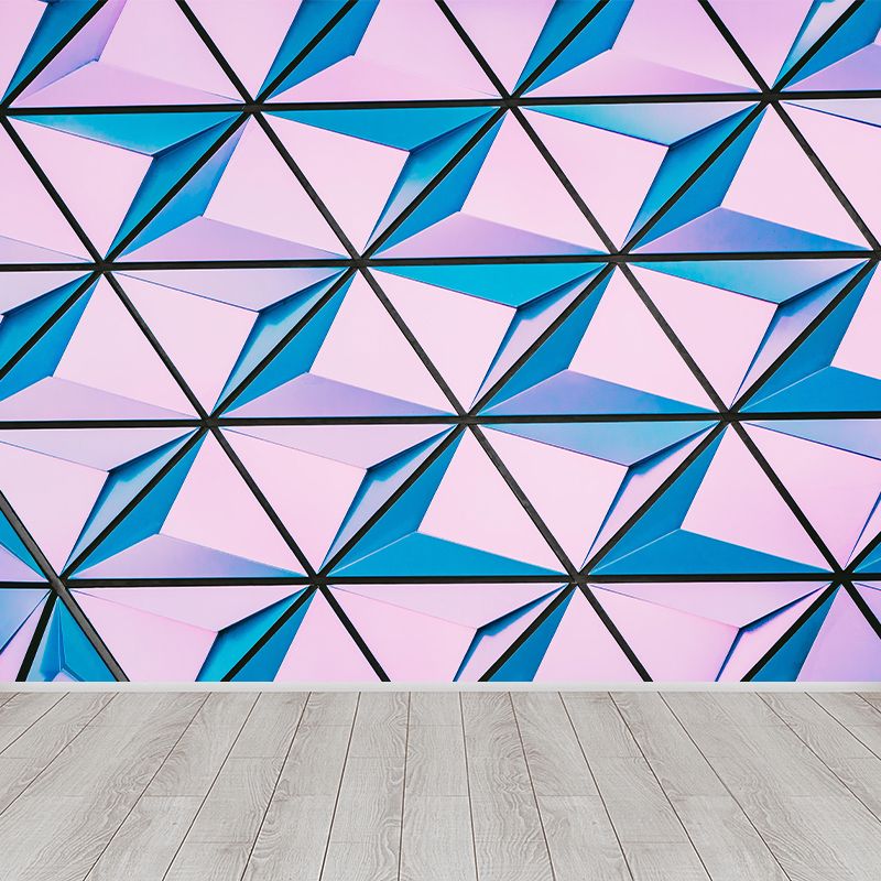 Minimalism Style Geometry Mural Decorative Living Room Wall Decor Geometry Pattern