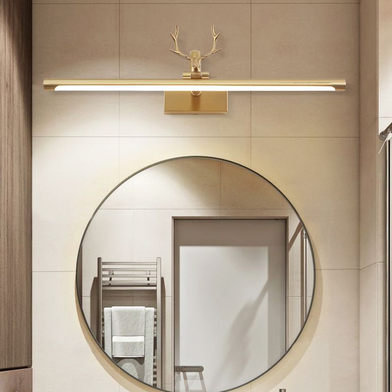 Luce anteriore a Led Light MODERS ANTLER LIGHT LIDE con tonalità acrilica per il bagno