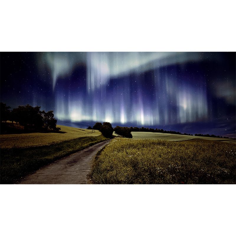 Customized Aurora Mural Environment Friendly for Sleeping Room Bedroom