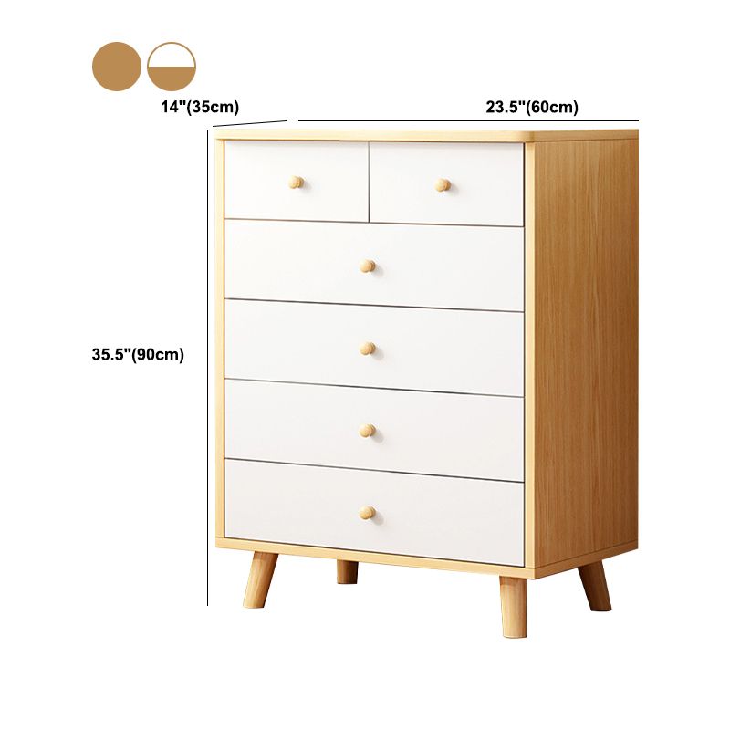 Contemporary Storage Chest Dresser Wooden Storage Chest for Bedroom