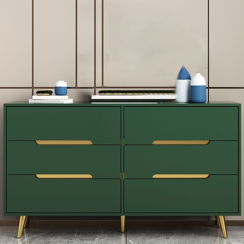 Glam Wooden Chest Bedroom 16" W Storage Chest with 3 Drawers