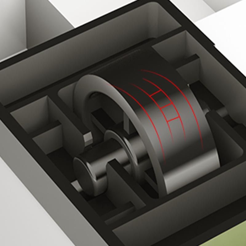 Contemporary 6-drawer Storage Cabinet Plastic Wardrobe Armoire