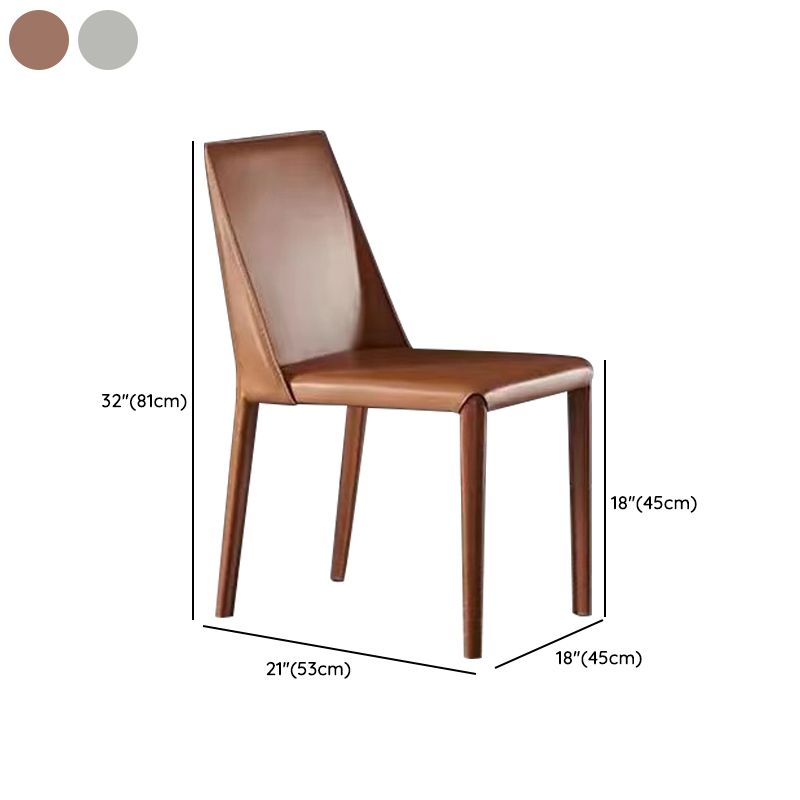 Modern Faux Leather Dining and Accent Chairs for Dining Room