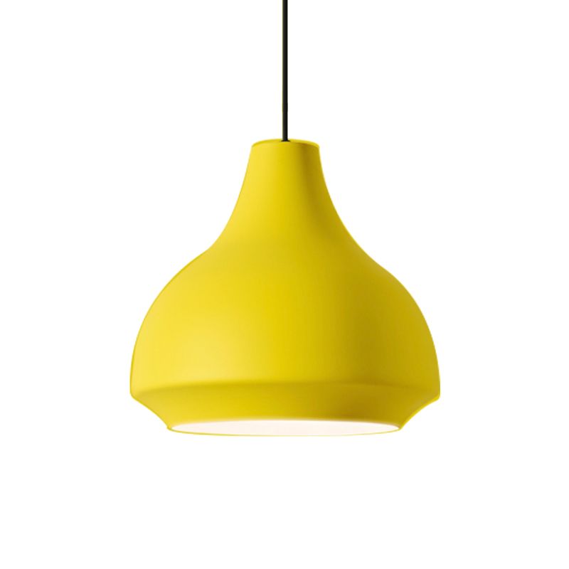 Luminure de pendentif de café à un seul bulbe