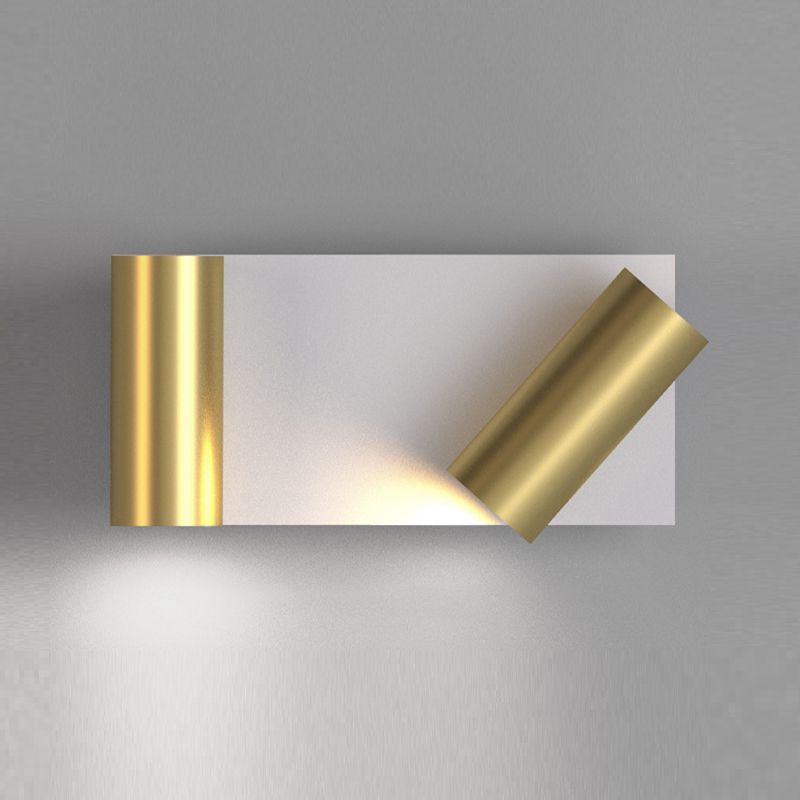 Geometric Wall Lighting Modern Metal 1 Light Wall Mount Lamp for Bedroom